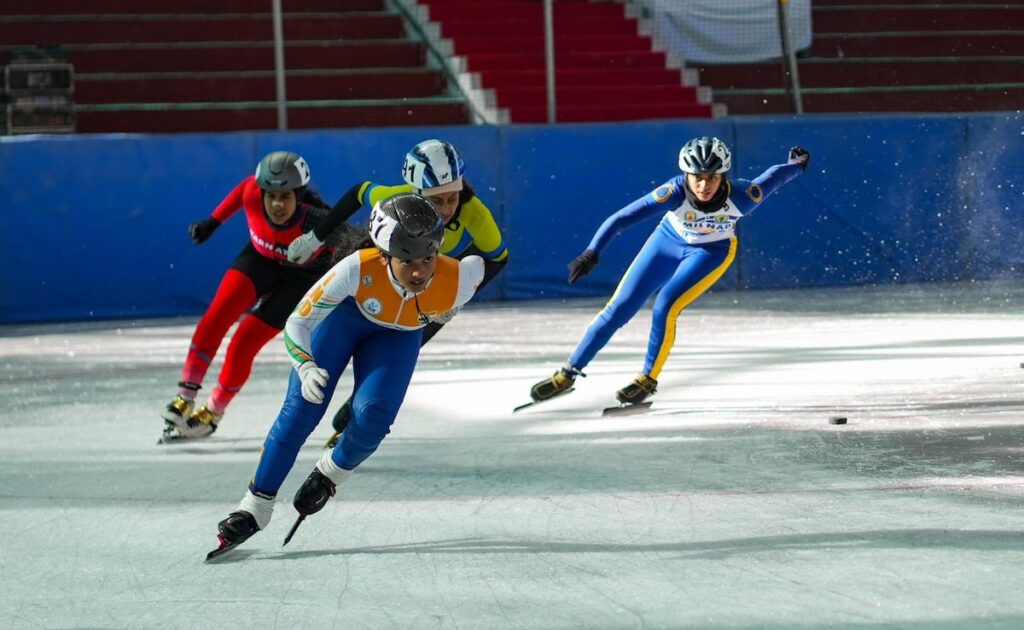 Telangana's Nayana Sri Talluri Skates To First Gold Of Khelo India Winter Games 2025