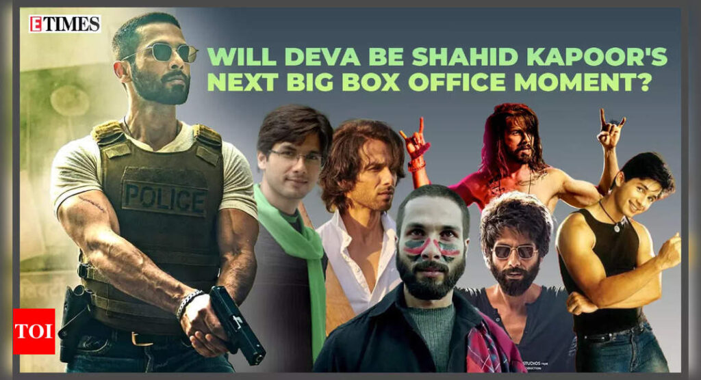 After Haider, Udta Pubjab and Kabir Singh, will 'Deva' be Shahid Kapoor's next big box office moment? A deep dive into his diverse roles |