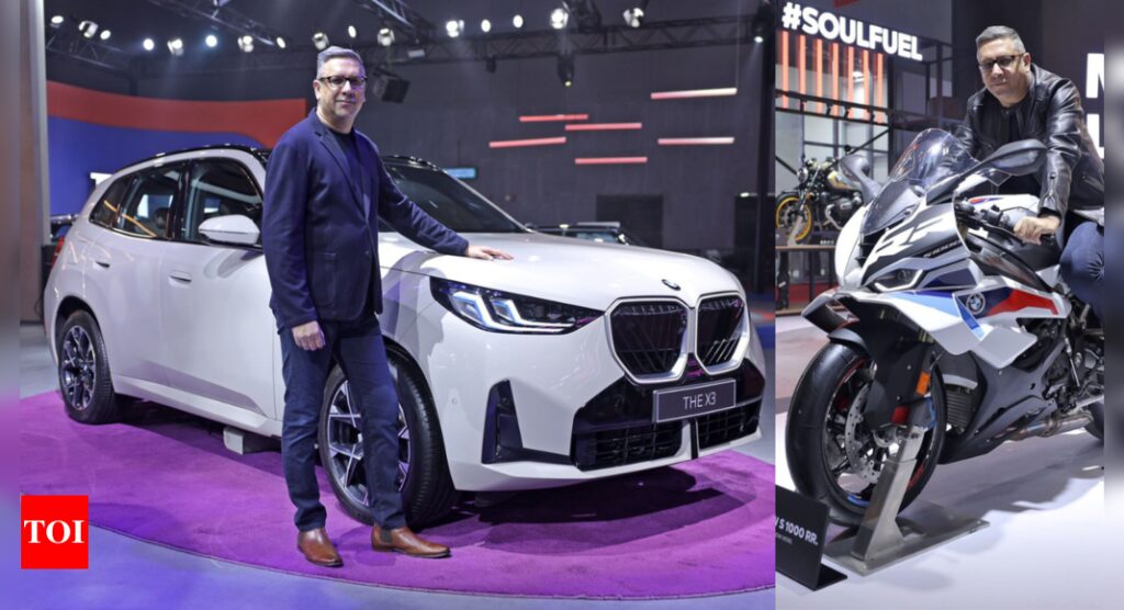 2025 BMW X3, BMW S 1000RR and BMW R 1300 GSA launched at Bharat Mobility Expo: Details