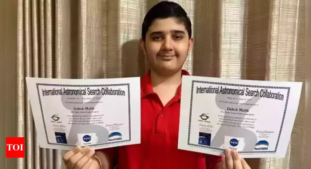 NASA names an asteroid discovered by a 14-year-old boy from Noida; here’s how you can discover one too |