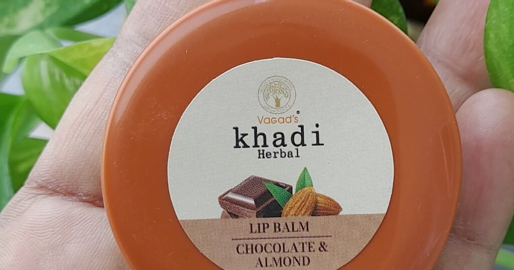 Review: Vagad's Khadi Herbal Chocolate and Almond Lip Balm