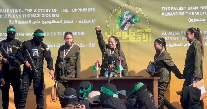 Hamas frees 4 female Israeli soldiers as part of the Gaza ceasefire in exchange for 200 prisoners - National