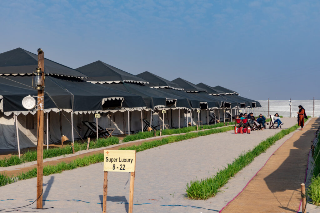 Kumbh Mela, 2025: Luxury Tent