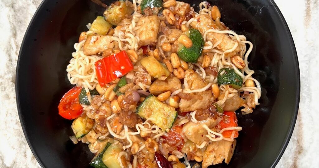 Kung Pao "Chicken", Fast, Hot, and Daring