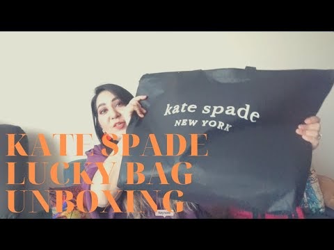 Kate Spade Japan Lucky Bag (Fukubukuro 2021) worth 170,000yen - Unboxing and Review | The Shopaholic Diaries