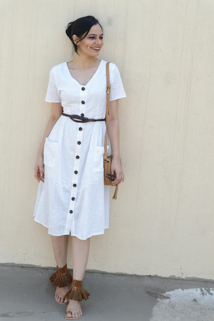 8 Ways to Wear a White Linen Dress