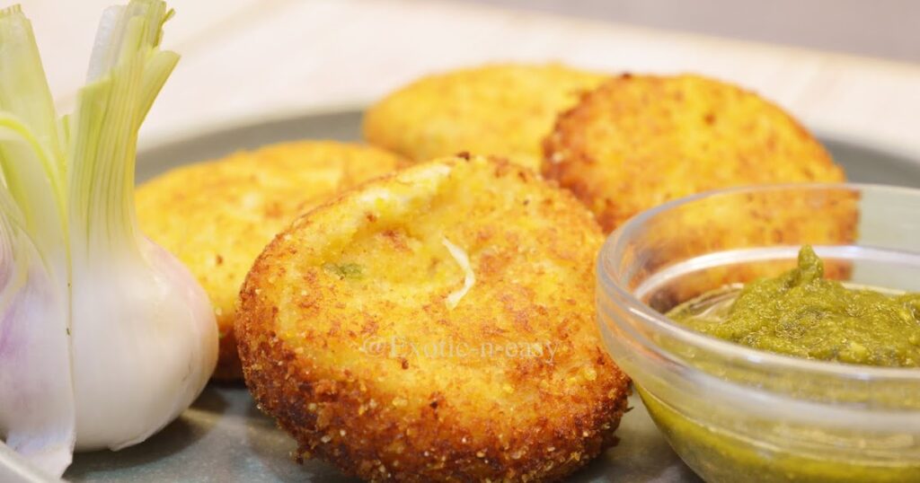 Dahi Ke Kebab (Curd cutlet)