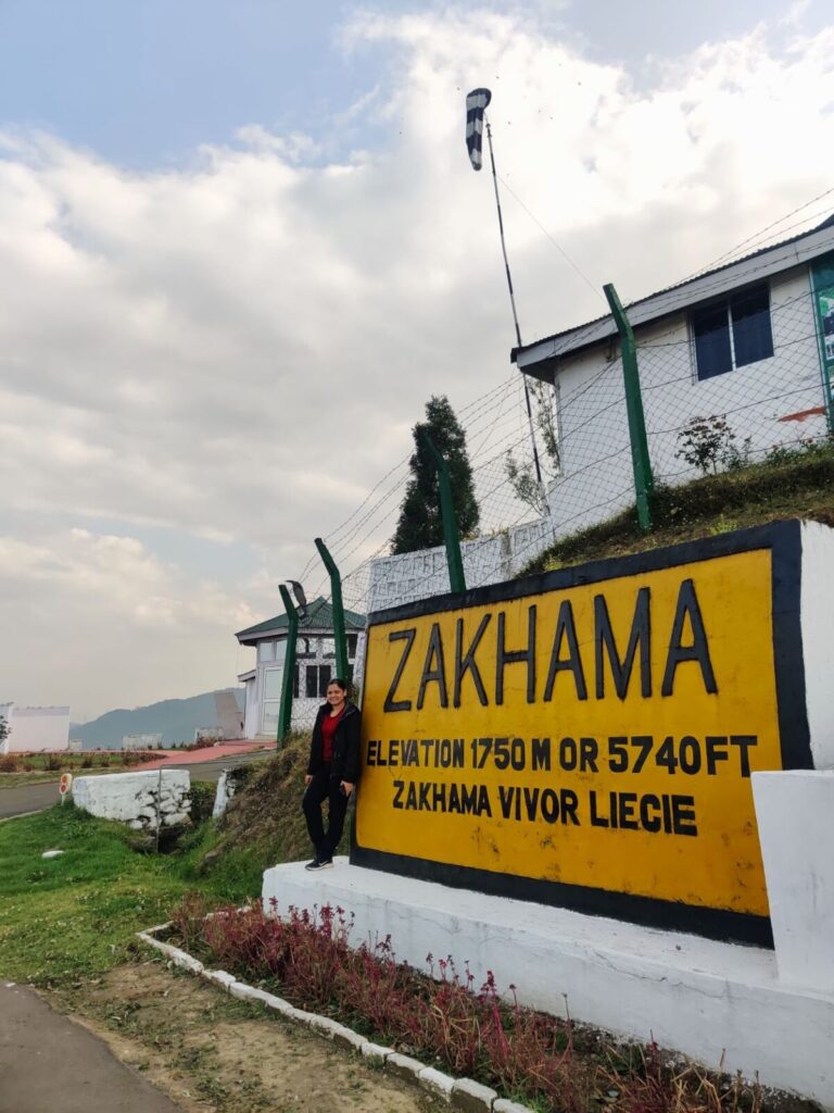 First few days of Zakhama, Nagaland