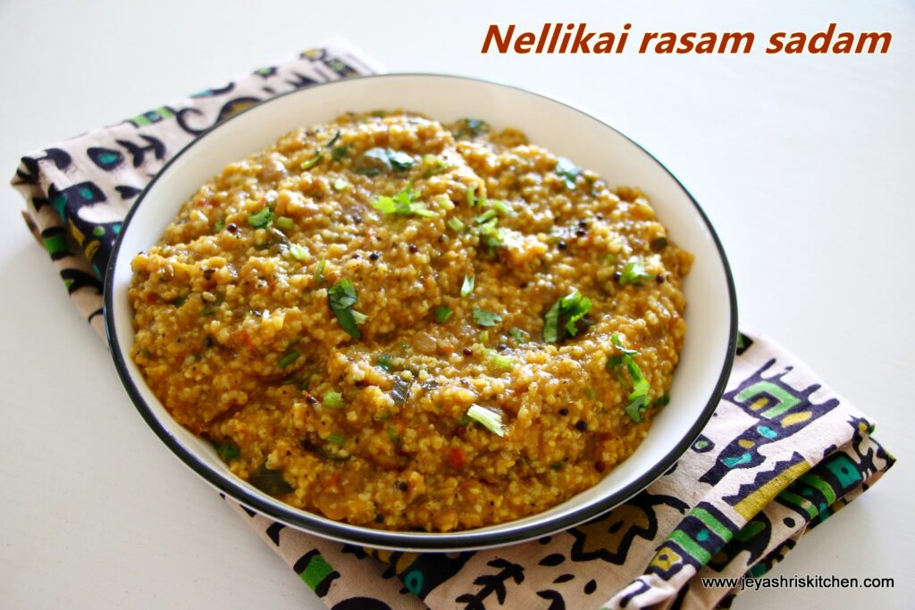 millet rasam sadam