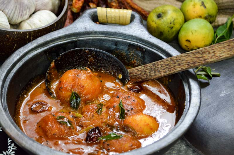 Sweet and Sour Mangalorean Mango Curry