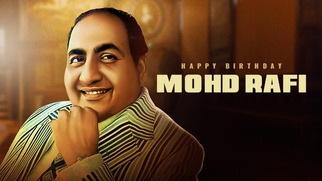 Saregama Celebrates The Contributions Of The Man With The Golden Voice, Mohammed Rafi On His 100th Birth Anniversary