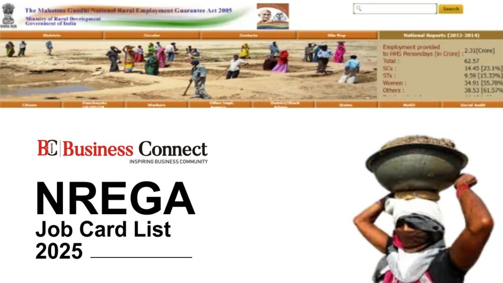 NREGA Job Card List 2025