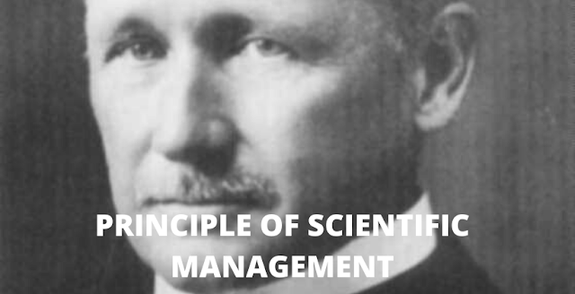 Taylor's Principles of Scientific Management