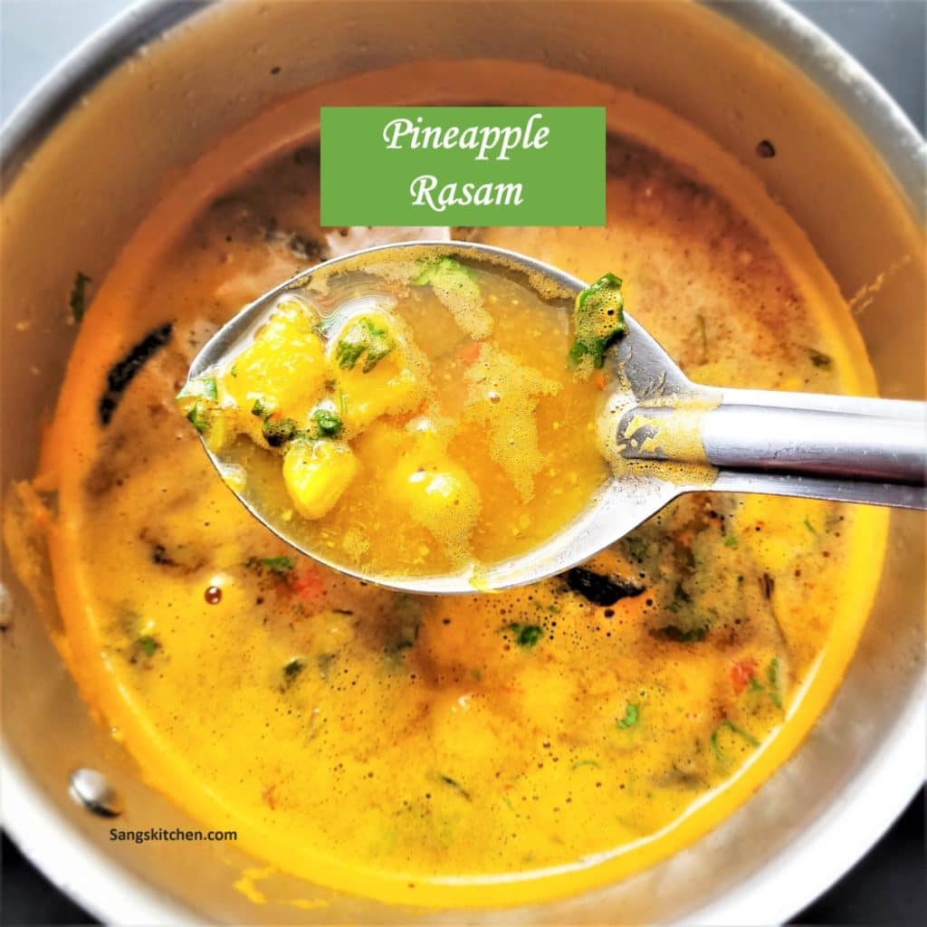 Pineapple rasam