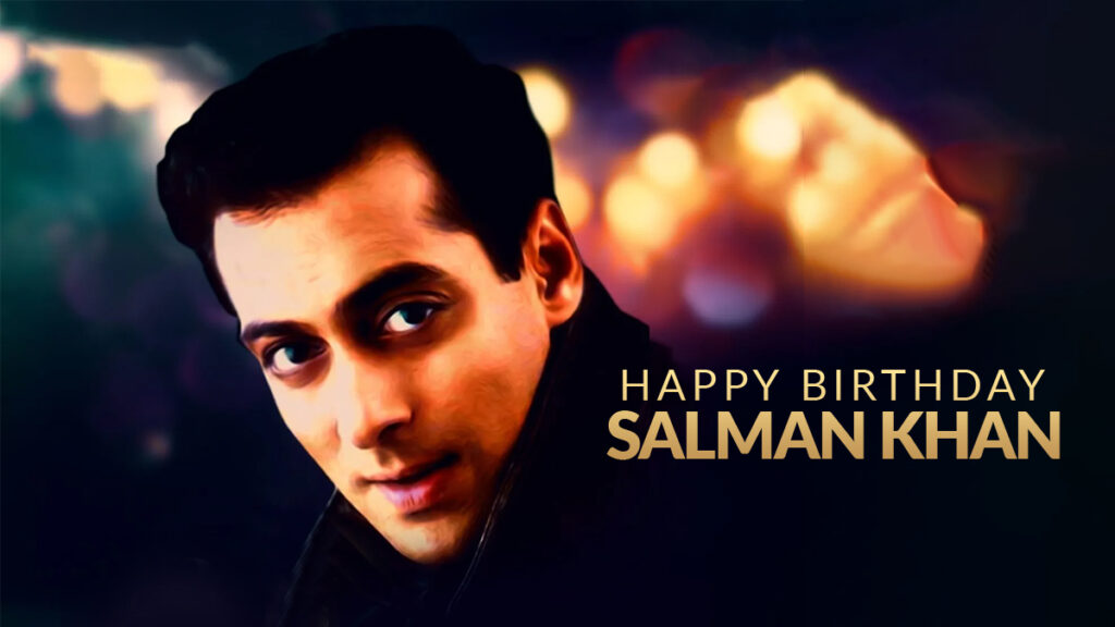 Celebrating the 59th Birthday of the Megastar of Bollywood; Salman Khan