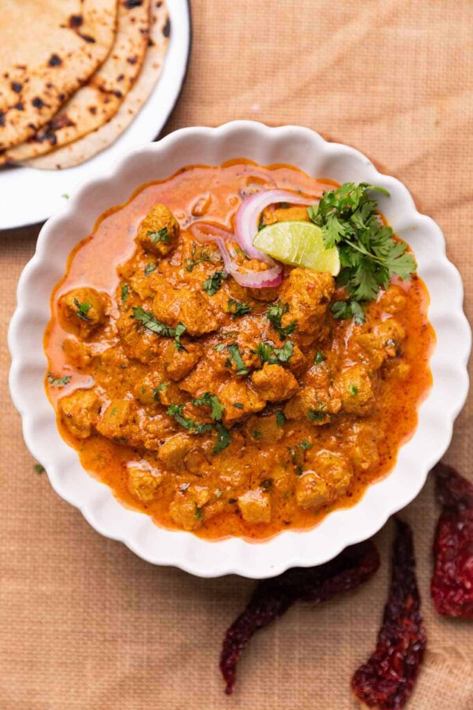 Soya Curry | Soya Nuggets Curry