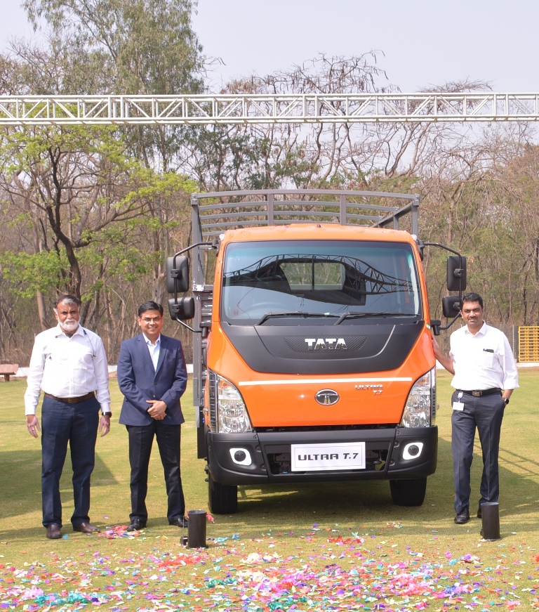 Tata Motors unveils the Ultra Sleek T-Series range of new-generation, smart trucks