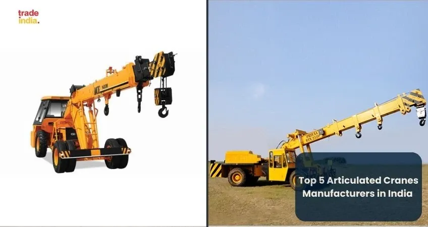 Top 5 Articulated Cranes Manufacturers in India