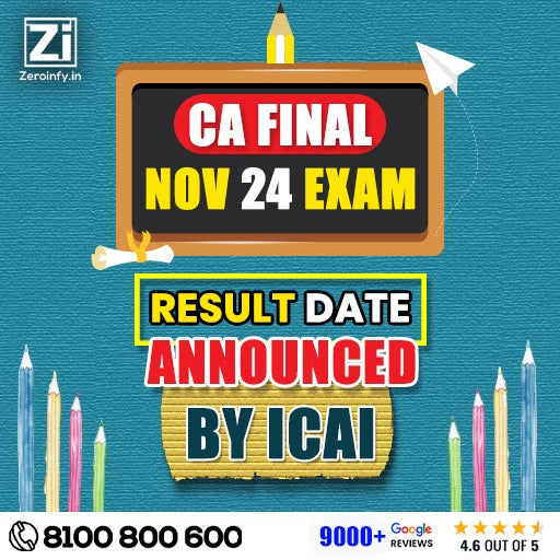 CA Final Result Nov 2024