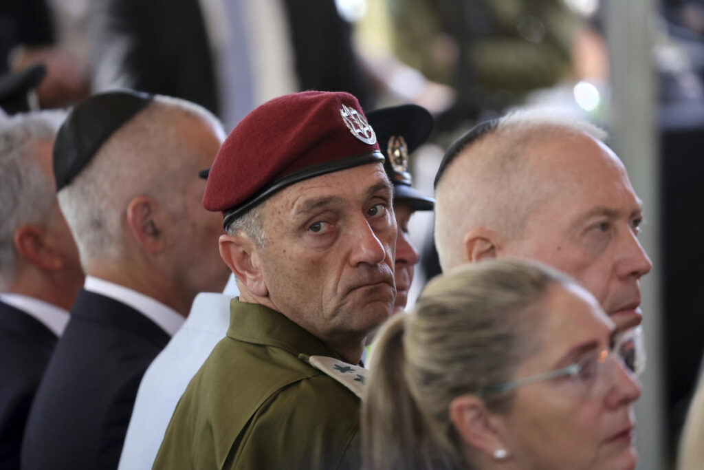 Israel’s top general resigns over Oct. 7 failures, adding to pressure on Netanyahu