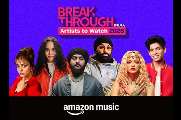 Amazon Music reveals 'Breakthrough Artists to Watch 2025' for India – featuring Maahi, Iykki Berry, Pho, Chani Nattan, Shreya Jain, and Thiarajxtt