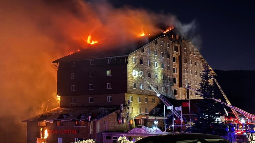 Ski resort fire in Turkey kills at least 66, injures more than 50 : NPR