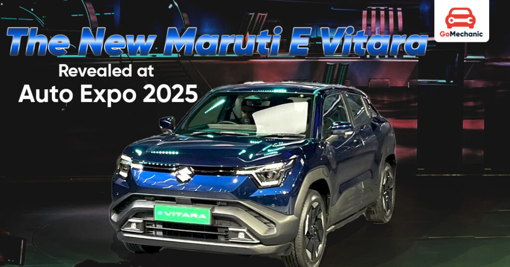 The New Maruti E Vitara Revealed at Auto Expo 2025.