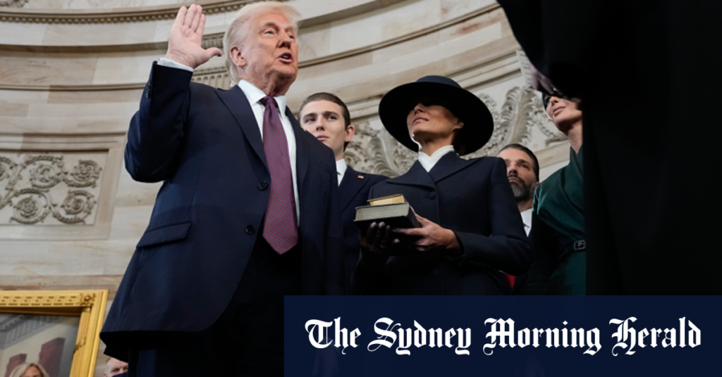 Donald Trump rips into Joe Biden, past US leaders