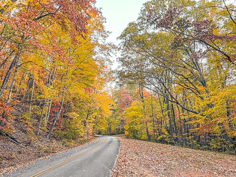 BLue ridge Parkway Itinerary