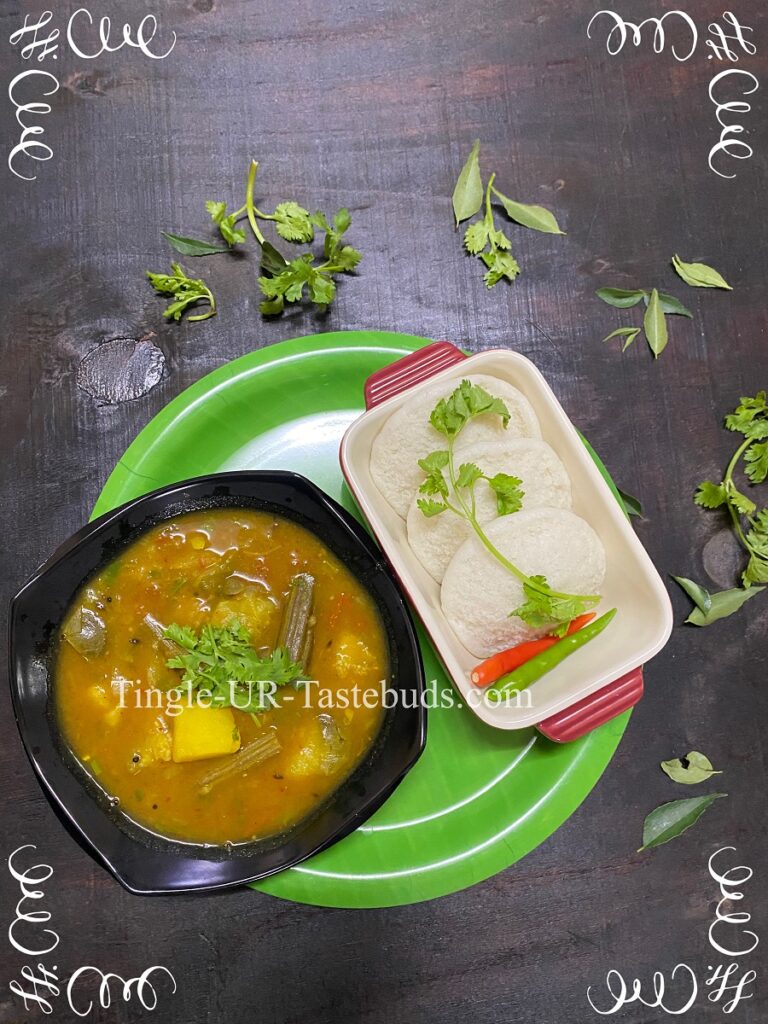 Roasted Tuvar Dal Sambar/Paruppu Munukkuna Sambar – Tingle-UR-Tastebuds