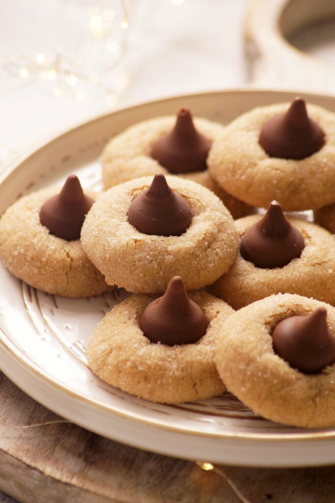 Peanut Butter Blossom Cookies