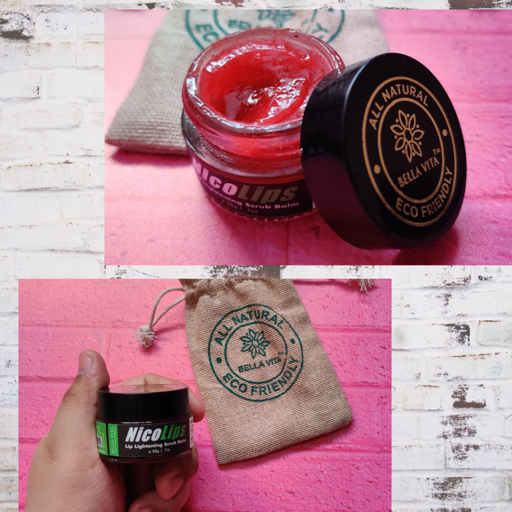 Lip Pampering with Nico Lips – Lip Lightening Scrub Balm By Bella Vita Organic – That Wingedeye Blogger