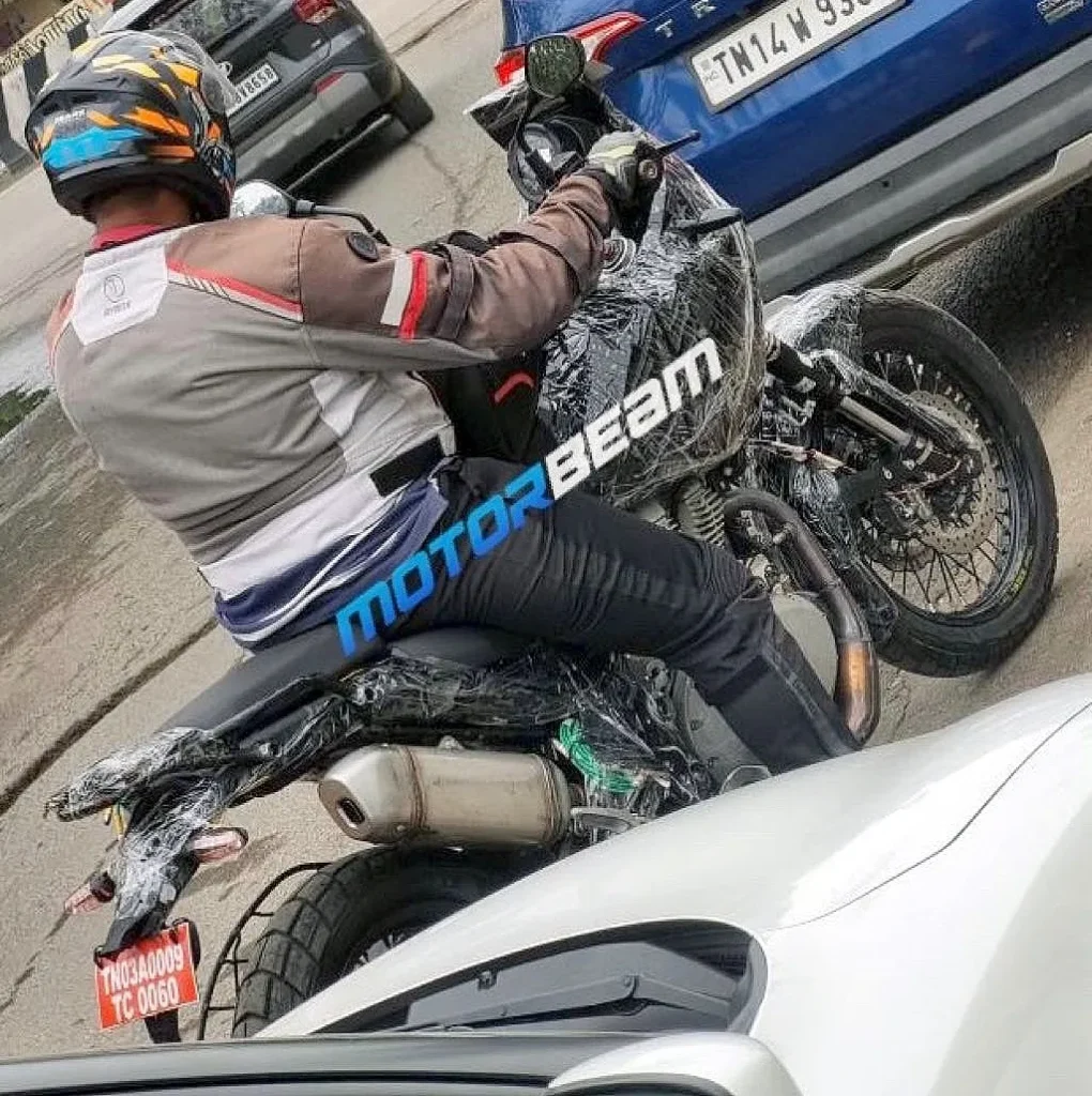 royal enfield himalayan 650 spy shot