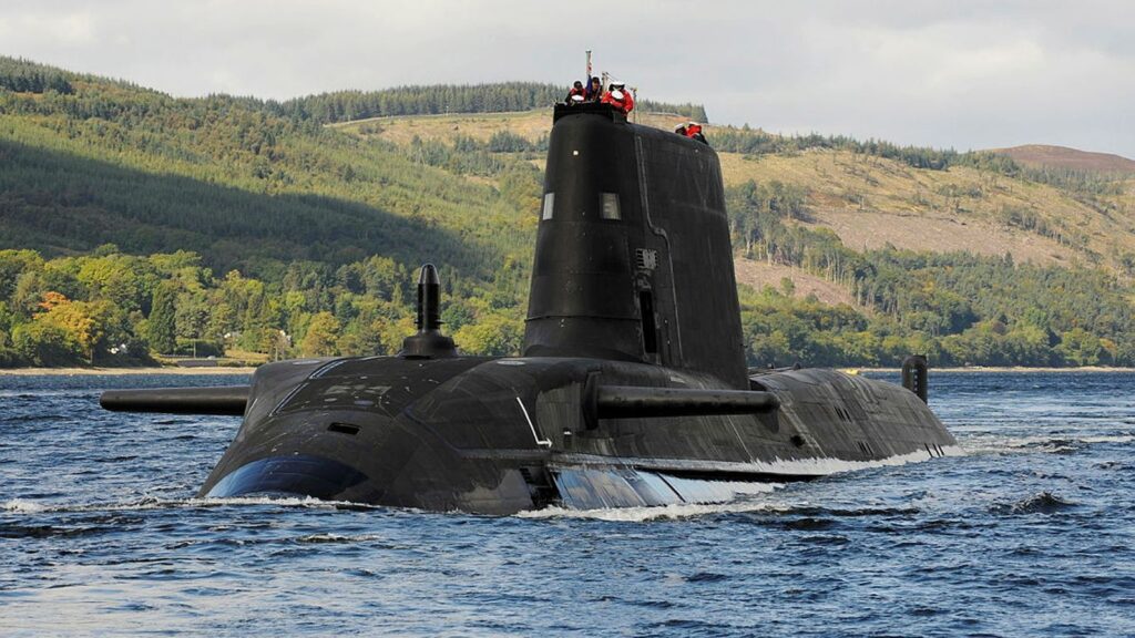 HMS Astute. File pic: MoD