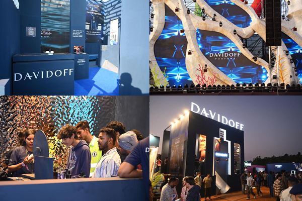 Percept ICE manages the sponsorship and brand engagement for Davidoff at Sunburn 2024