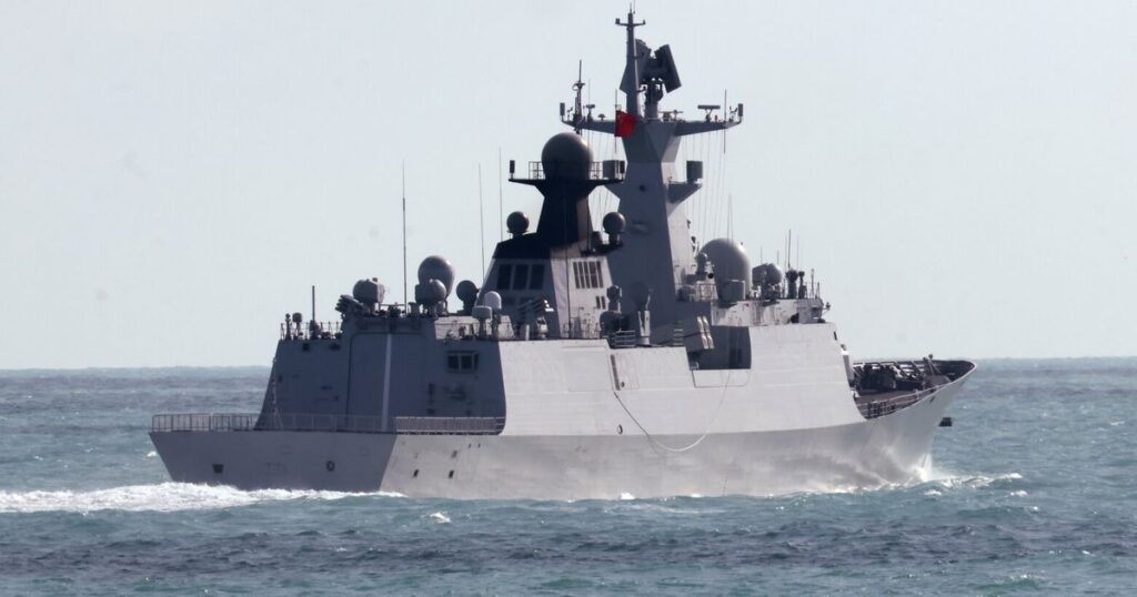 The Australian and New Zealand militaries are monitoring 3 Chinese warships off Australia