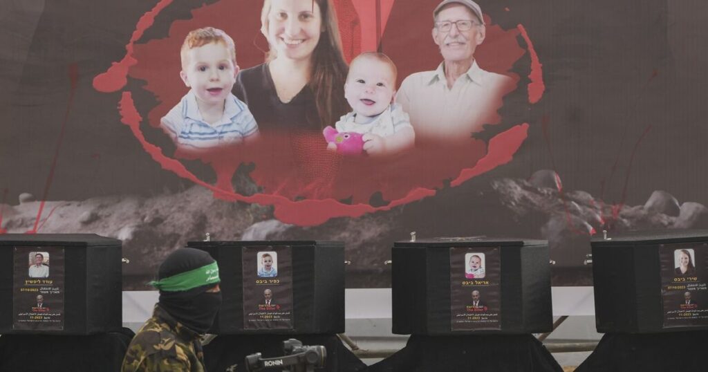 Live: Middle East latest: Hamas names 6 living hostages to be freed on Saturday