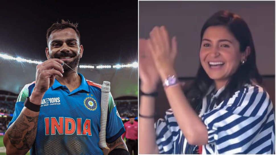 Anushka Sharma’s Reaction Wins Internet As Virat Kohli Dominates Pakistan Yet Again In Champions Trophy 2025 | Cricket News