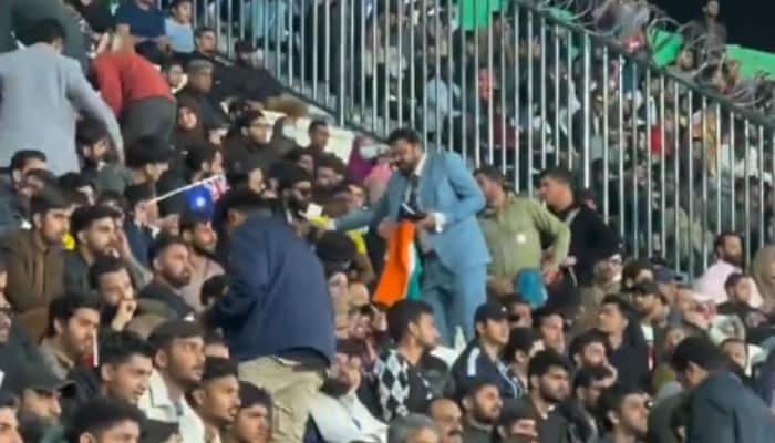 Indian Flag Sparks Controversy In Lahore As Security Officials Detain Cricket Fan | Cricket News