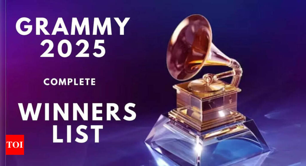 Grammy Awards 2025 Winners List: Full and final list of winners of Grammys 2025 |