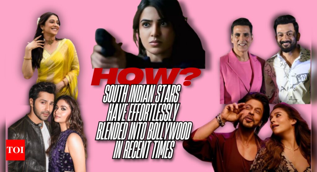 How South Indian stars have effortlessly blended into Bollywood in recent times | Tamil Movie News