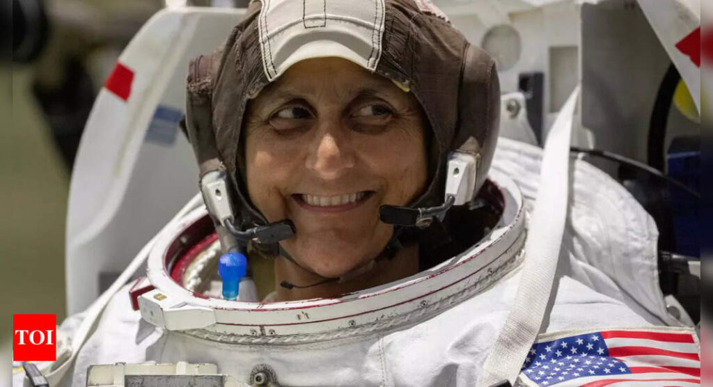 Sunita Williams: "I don't think we're stuck up here...": Sunita Williams after nearly a year in space says she still feels at home |