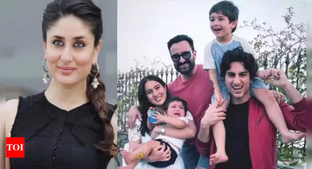 "They have everything, but just one father": Kareena Kapoor Khan on how Saif Ali Khan manages time with Sara, Ibrahim, Taimur & Jeh | Hindi Movie News