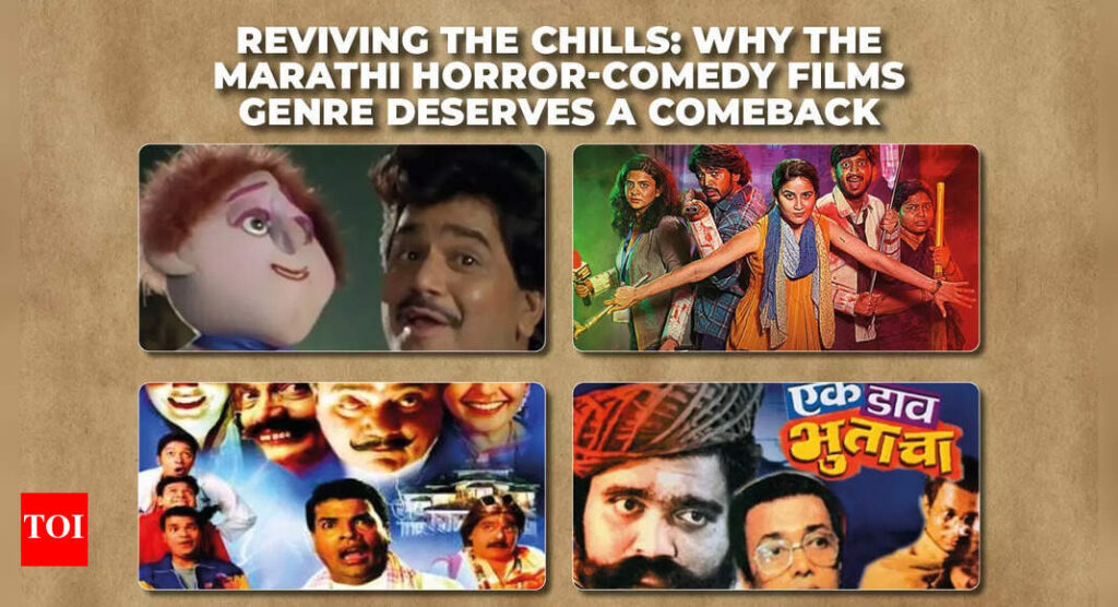 Reviving the chills: Why the Marathi horror-comedy films genre deserves a comeback | Marathi Movie News