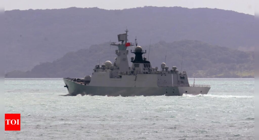 ‘What is Chinese navy doing this far south?’: Australia and New Zealand monitor ‘unusual’ presence of Chinese warships in Tasman Sea