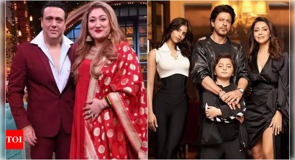 Govinda and Sunita Ahuja filed for divorce six months ago, Shah Rukh Khan's family to move out of Mannat, Aruna Irani suffers a fall in Bangkok: Top 5 Entertainment News | Hindi Movie News