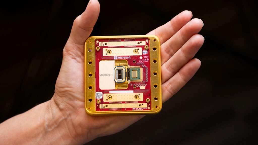 Microsoft creates chip it says shows quantum computers are ‘years, not decades’ away