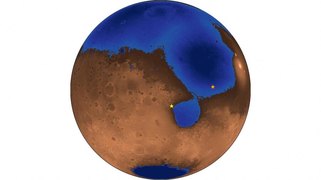 Evidence of beaches from ancient Martian ocean detected by Chinese rover