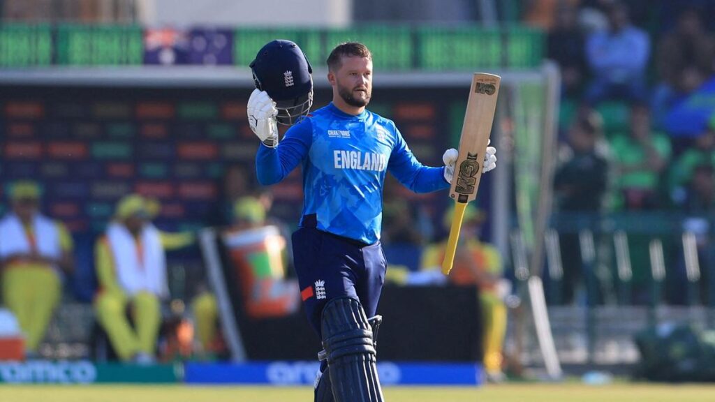 ICC Champions Trophy: Ben Duckett stands tall with career-best knock as England posts competitive total against Australia