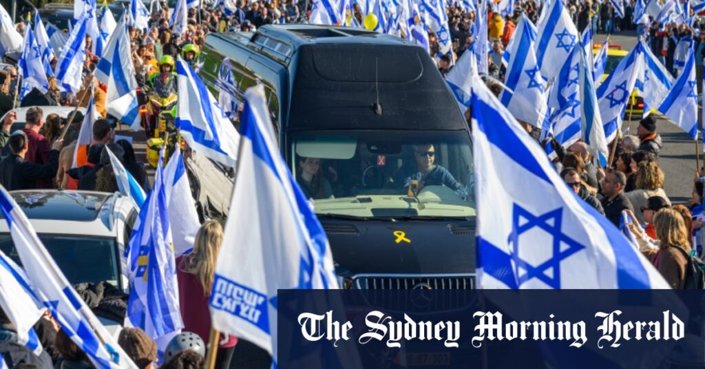 Israelis bid farewell to Shiri Bibas and her two young sons killed in captivity in Gaza